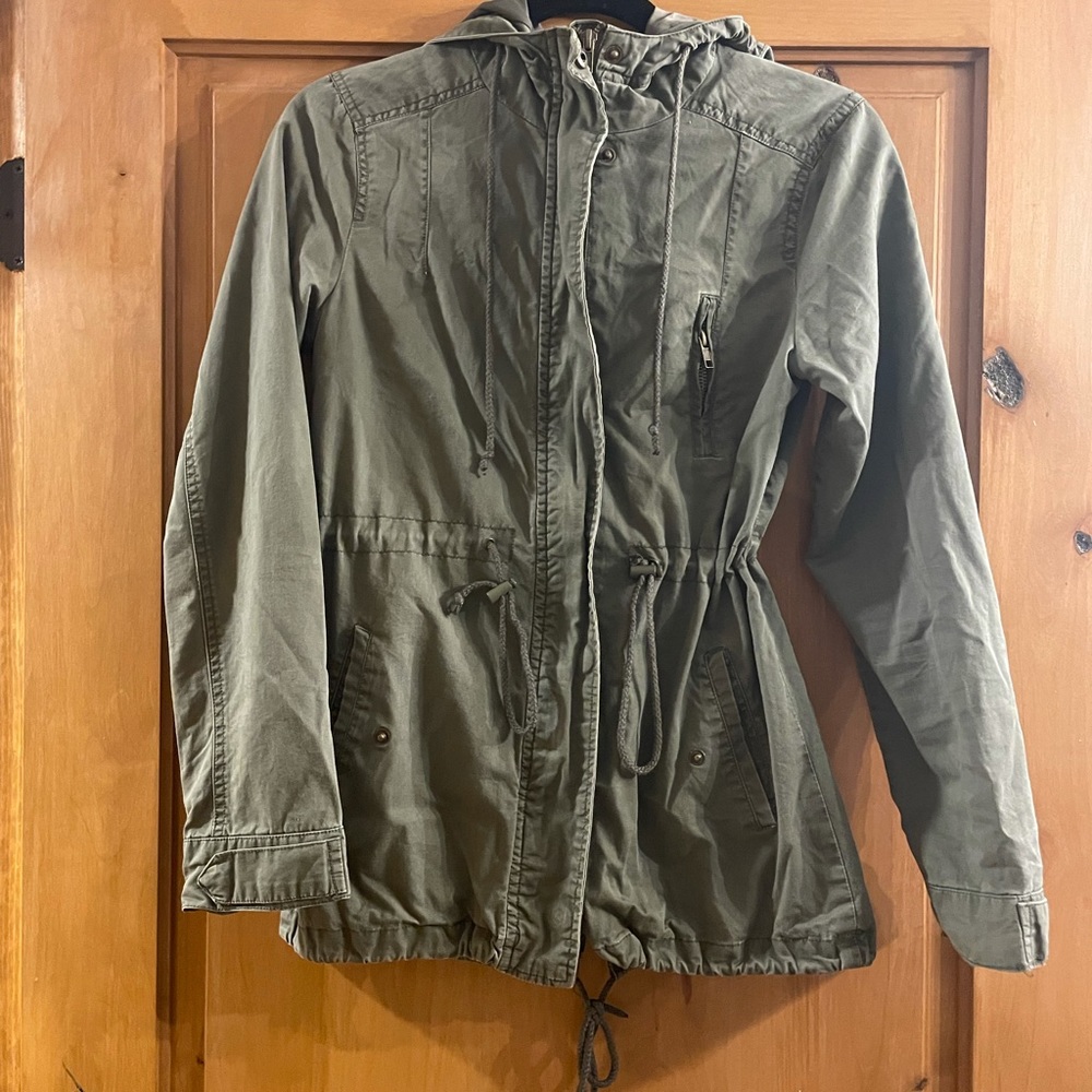 Light weight army green jacket